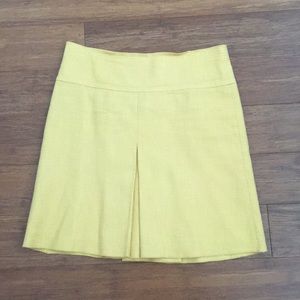Tory Burch Skirt- Yellow Sz 8- EUC